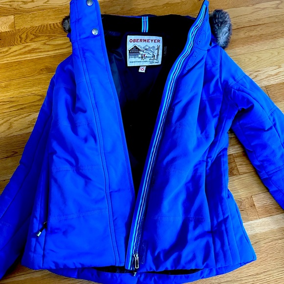 Obermeyer ski jacket size 6 women’s bomber style - Picture 1 of 9